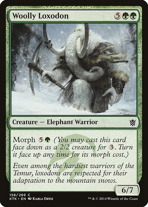 Woolly Loxodon from Khans of Tarkir