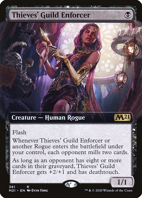 Thieves' Guild Enforcer from Core Set 2021