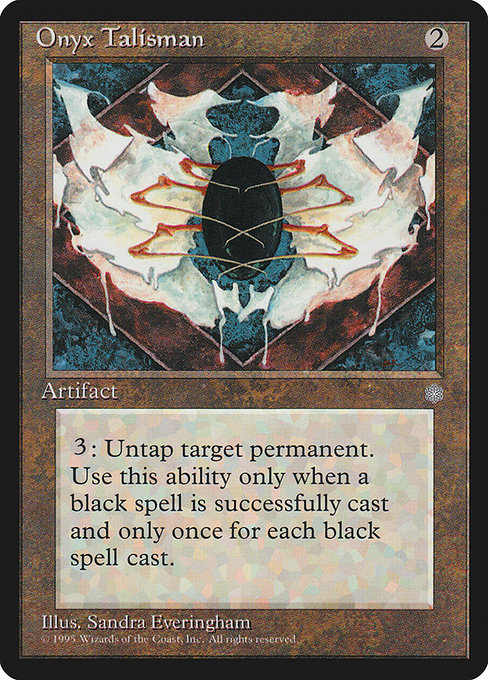 Onyx Talisman highlighted card art