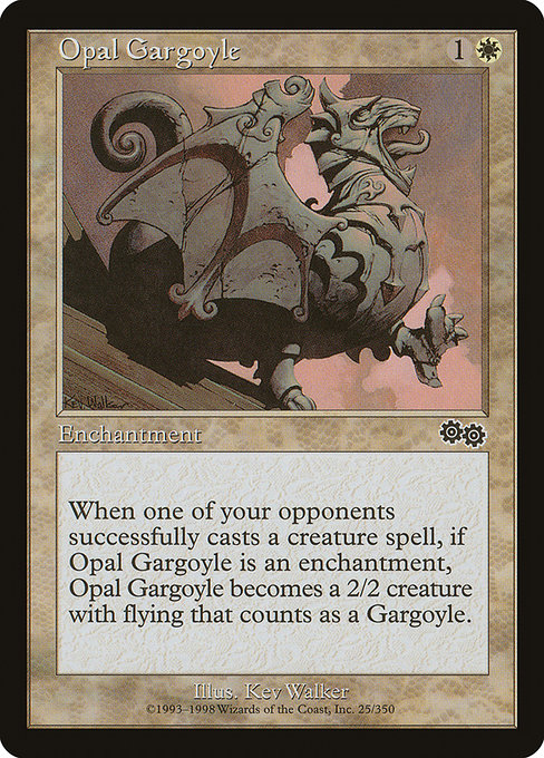 Opal Gargoyle highlighted card art