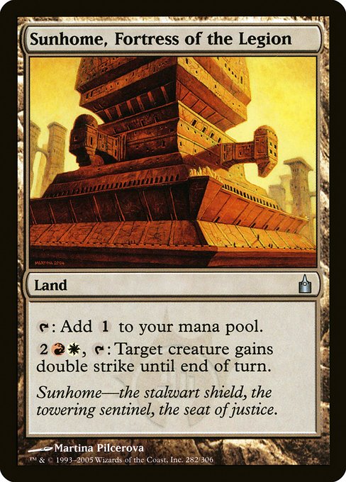 Sunhome, Fortress of the Legion from Ravnica: City of Guilds