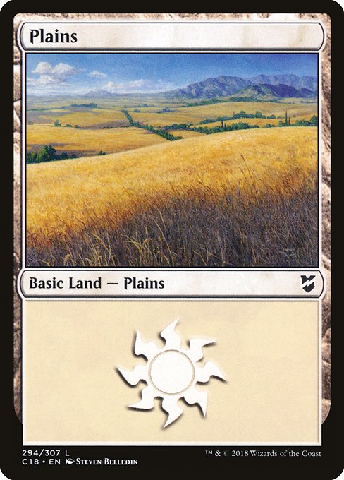 Plains from Commander 2018