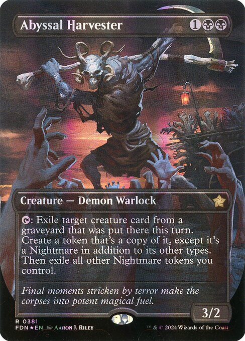 Abyssal Harvester from Foundations