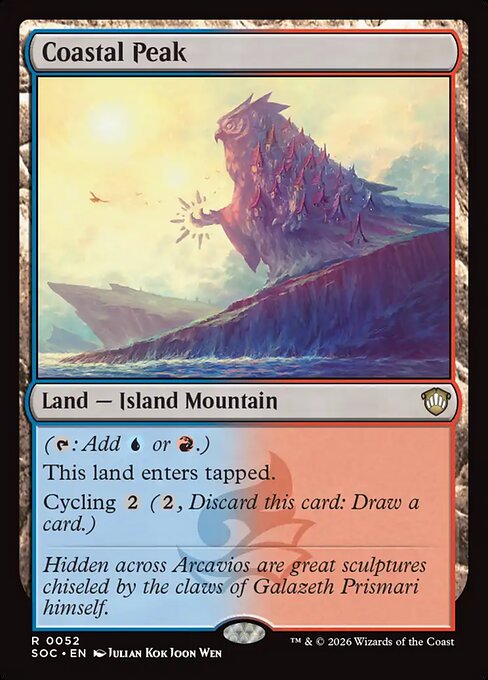 Coastal Peak highlighted card art