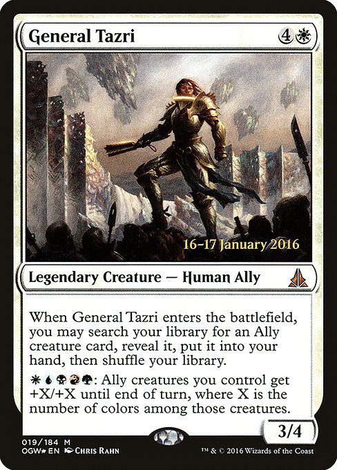 General Tazri from Oath of the Gatewatch Promos