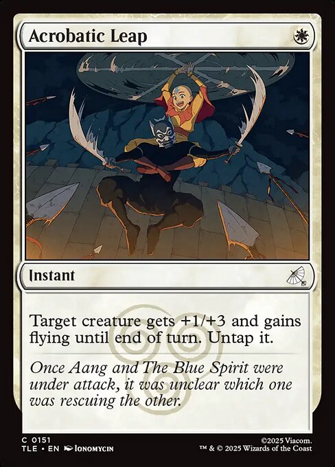 Acrobatic Leap from Avatar: The Last Airbender Eternal
