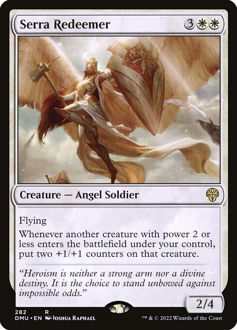 Serra Redeemer from Dominaria United