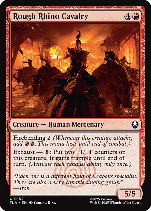 Rough Rhino Cavalry highlighted card art
