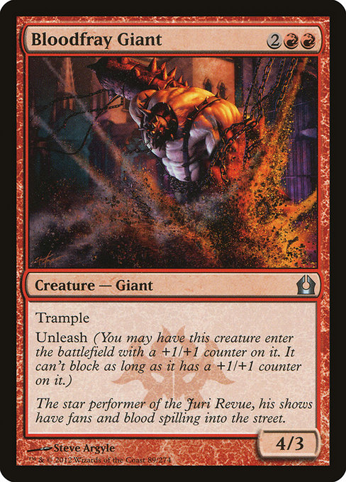 Bloodfray Giant from Return to Ravnica