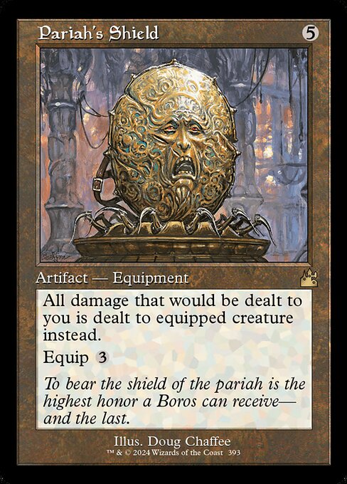 Pariah's Shield from Ravnica Remastered