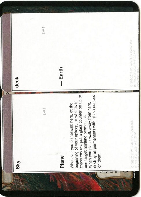 Sky Deck highlighted card art