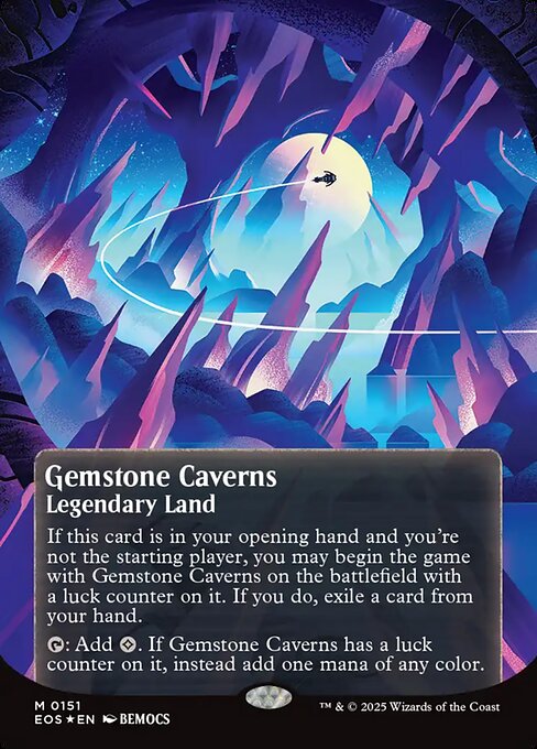Gemstone Caverns from Edge of Eternities: Stellar Sights