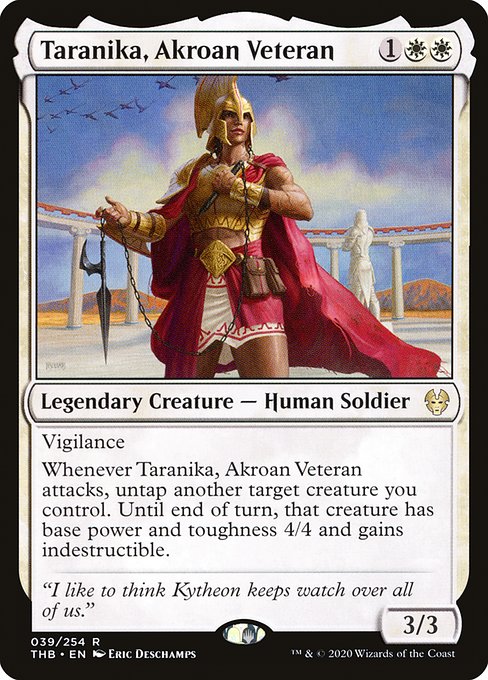Taranika, Akroan Veteran from Theros Beyond Death