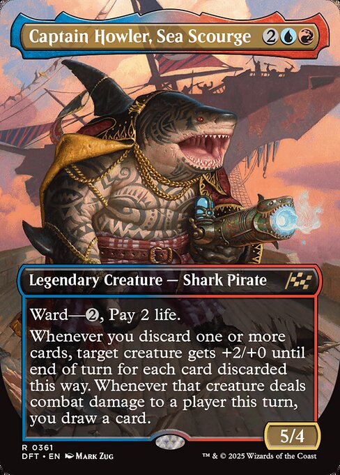 Captain Howler, Sea Scourge from Aetherdrift