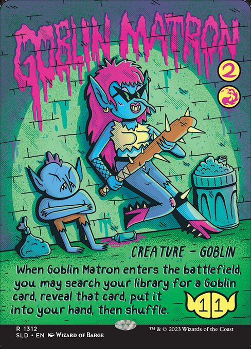 Goblin Matron from Secret Lair Drop