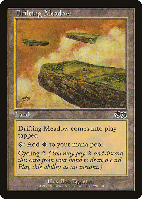Drifting Meadow from Urza's Saga