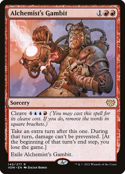 Alchemist's Gambit from Innistrad: Crimson Vow