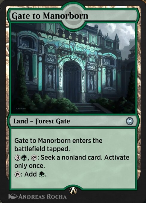 Gate to Manorborn highlighted card art