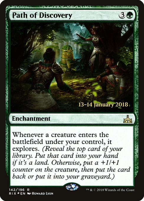 Path of Discovery from Rivals of Ixalan Promos
