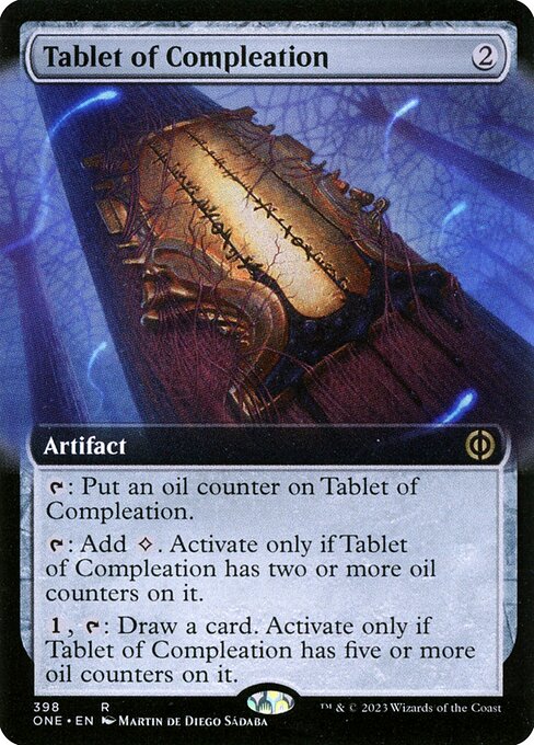 Tablet of Compleation from Phyrexia: All Will Be One