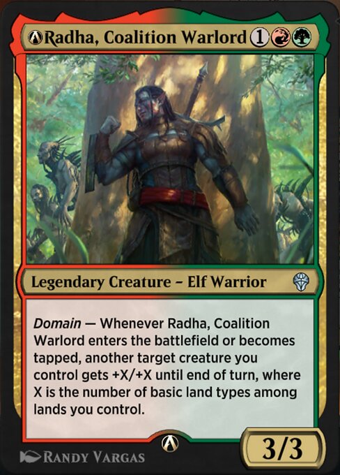 A-Radha, Coalition Warlord from Dominaria United