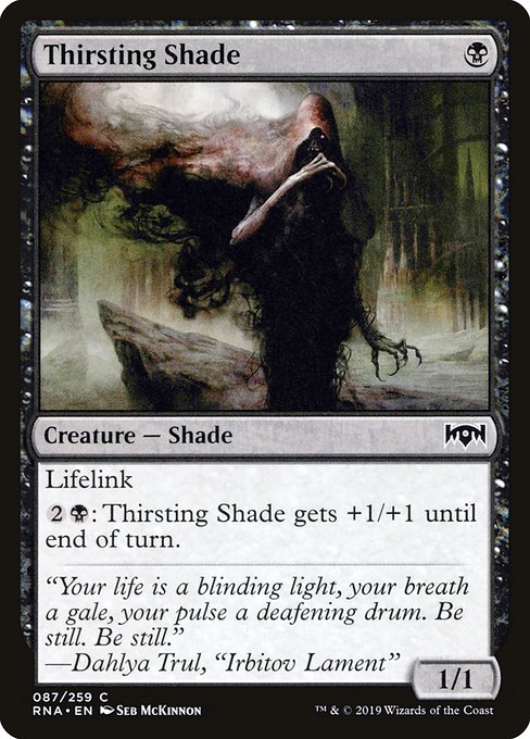 Thirsting Shade highlighted card art