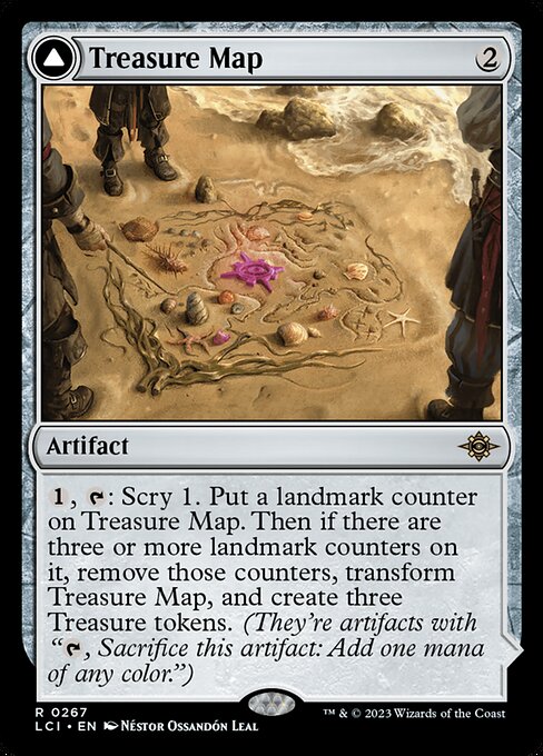 Treasure Map // Treasure Cove from The Lost Caverns of Ixalan