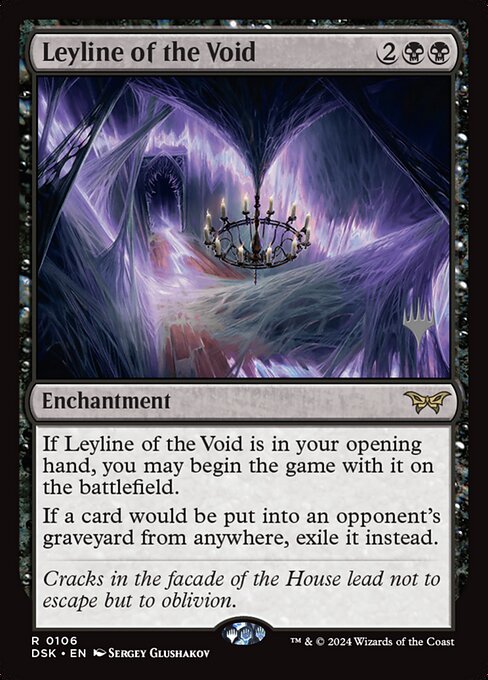 Leyline of the Void highlighted card art