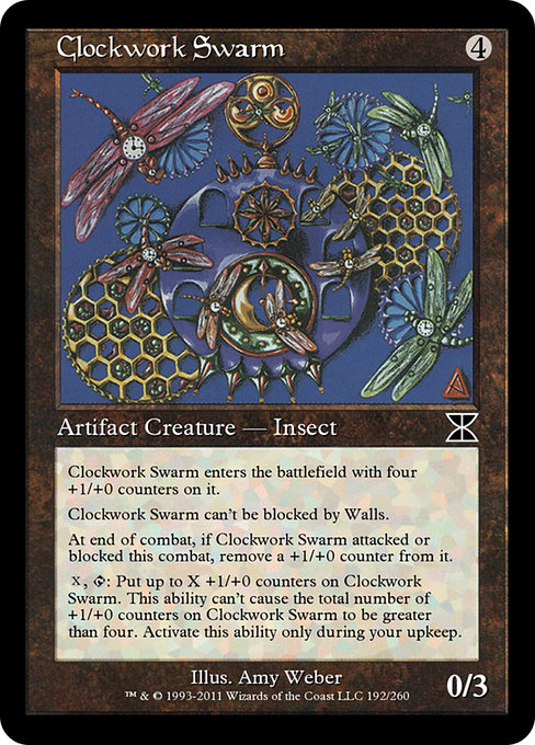 Clockwork Swarm highlighted card art