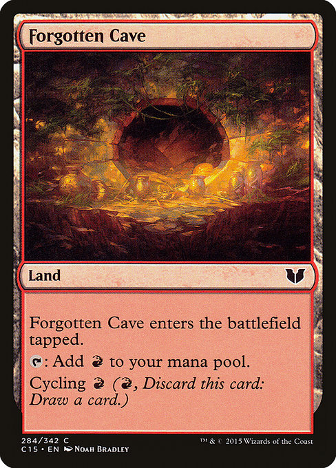 Forgotten Cave from Commander 2015