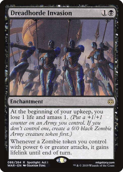 Dreadhorde Invasion from War of the Spark Promos
