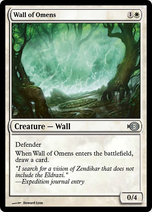 Wall of Omens from Magic Online Promos