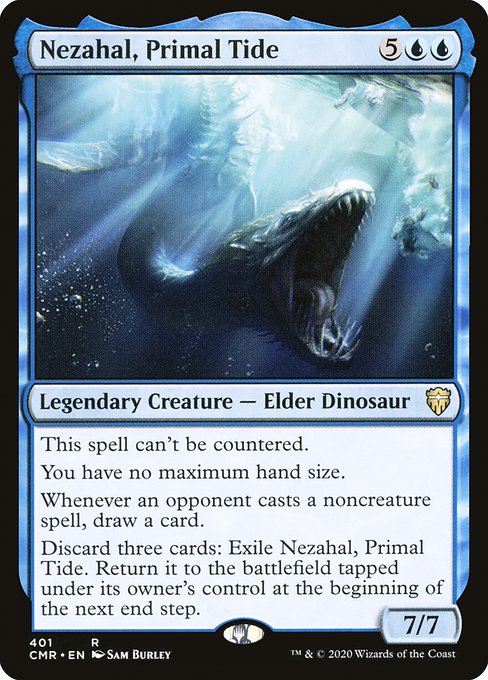 Nezahal, Primal Tide from Commander Legends