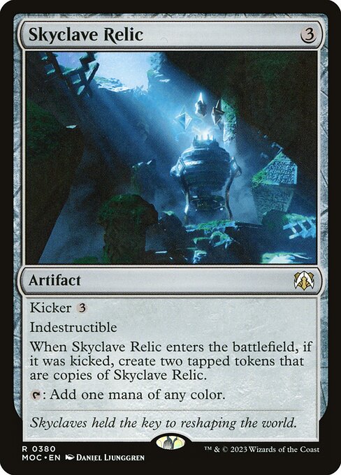 Skyclave Relic highlighted card art