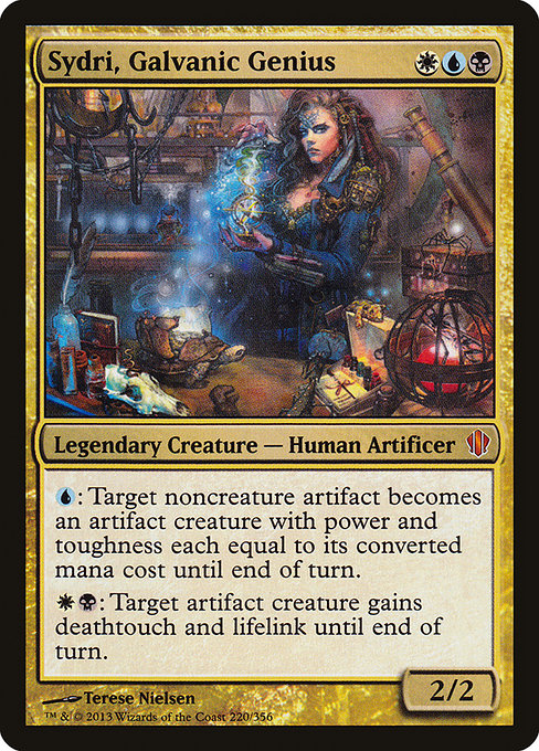 Sydri, Galvanic Genius from Commander 2013