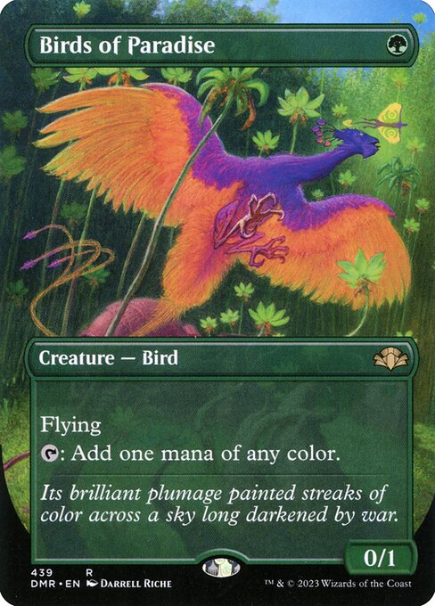 Birds of Paradise from Dominaria Remastered