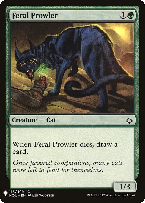 Feral Prowler from The List