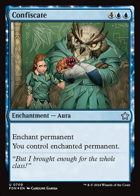 Confiscate highlighted card art