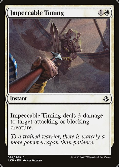 Impeccable Timing from Amonkhet