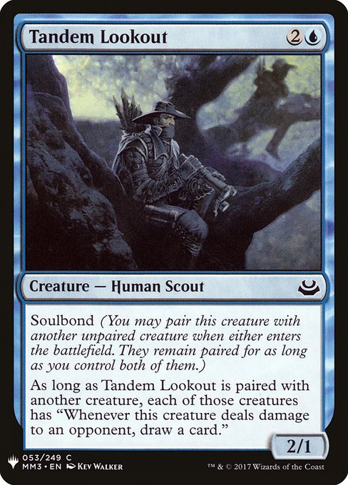 Tandem Lookout highlighted card art