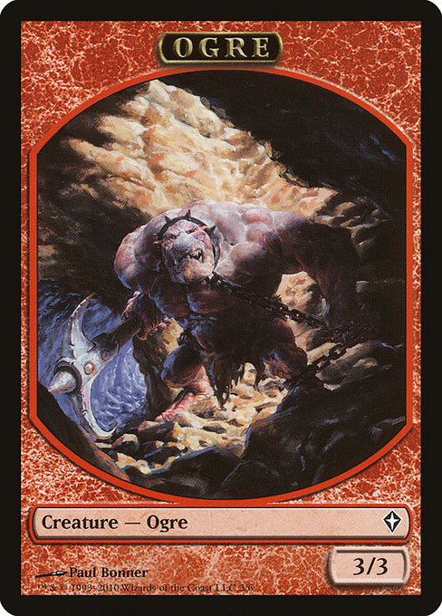 Ogre from Worldwake Tokens