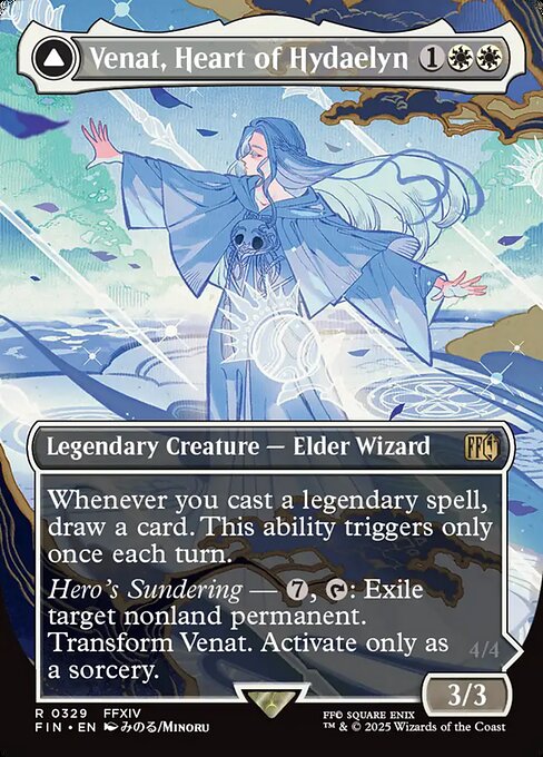 Venat, Heart of Hydaelyn // Hydaelyn, the Mothercrystal from Final Fantasy