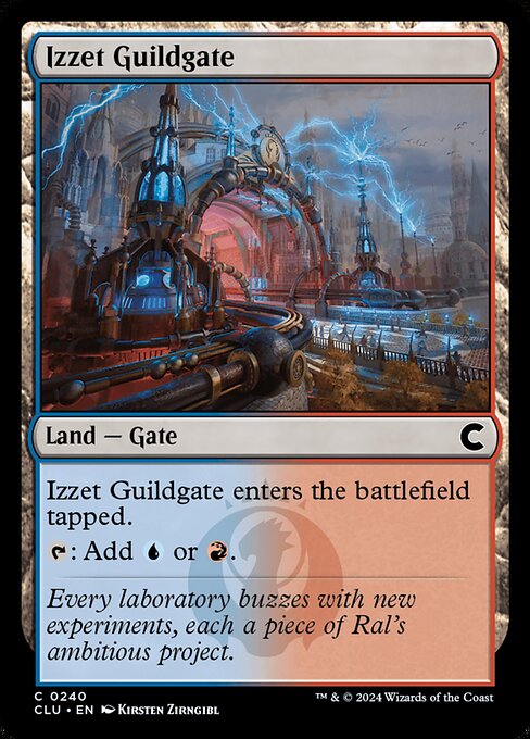 Izzet Guildgate from Ravnica: Clue Edition