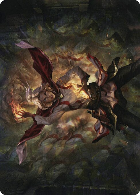 Delina, Wild Mage // Delina, Wild Mage from Adventures in the Forgotten Realms Art Series