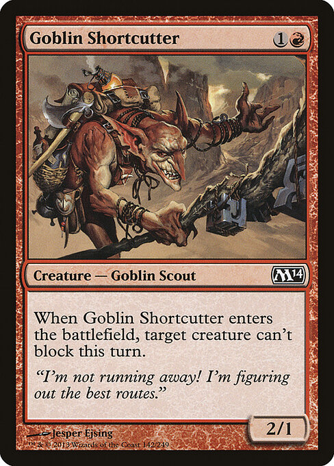 Goblin Shortcutter from Magic 2014