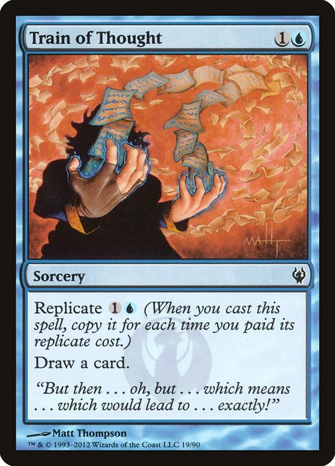 Train of Thought highlighted card art