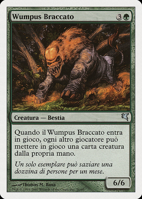 Hunted Wumpus from Salvat 2005