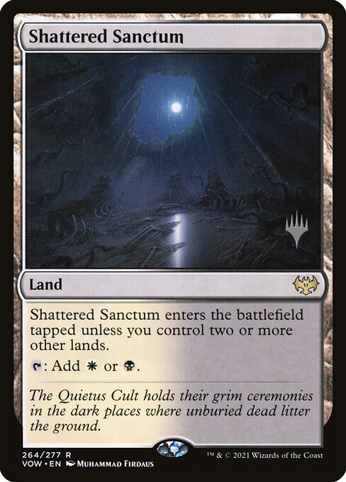 Shattered Sanctum from Innistrad: Crimson Vow Promos