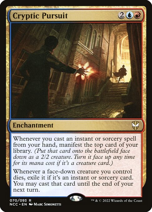 Cryptic Pursuit from New Capenna Commander