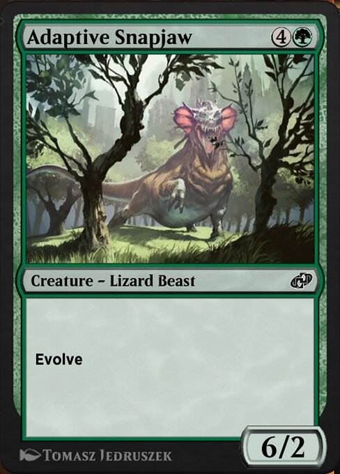 Adaptive Snapjaw highlighted card art
